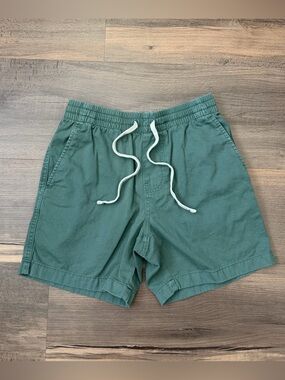 J.Crew Men's Green 6" Dock Stretch Chino Shorts - Size XS